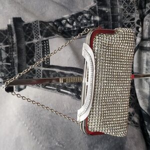Ecosusi rhinestone evening bag